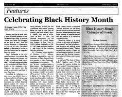 Black History Month Newspaper Articles gambar png