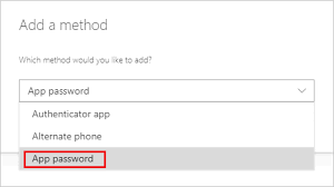 manage app pwords for two step