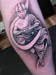 Avatar State Aang @song_tattoos : r/Animetattoos