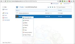 Folder downloader for dropbox is a free app available through google play that does just as its name says: Using Dropbox Files In Arcgis Online Web Maps