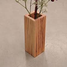 Square Wooden Flower Vase At Rs 250