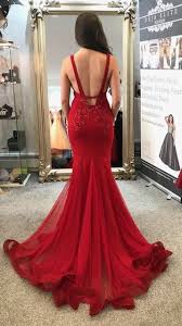 Deja Boutique Pia Michi Style 1734 Full Length Gown Red