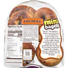 thomas bagels cinnamon raisin mini