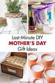 last minute diy mother s day gift ideas