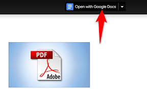 how to edit a pdf in google docs
