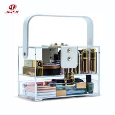 china acrylic makeup storage box custom