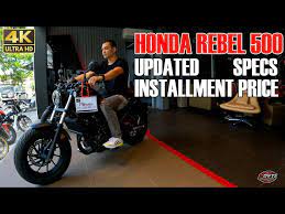 honda rebel 500 installment and