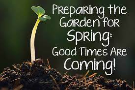 preparing the garden for spring
