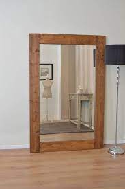 Extra Large Leaner Wood Mirror