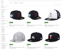 Image of MLB shop website