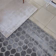 manipur geometric viscose rugs in
