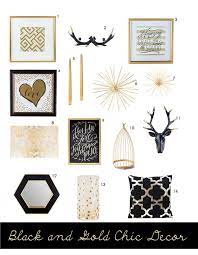 Black Gold Decor Ideas From Hobby Lobby