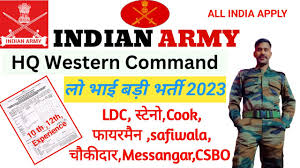 indian army hq western command ambala