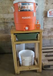 build a low cost handwashing station