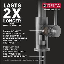 delta charmaine single handle pull down