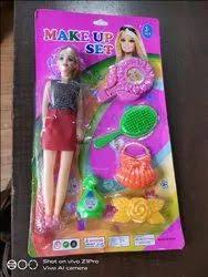 doll with makeup set