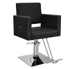 costway black salon chair for hair