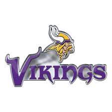 Minnesota Vikings Embossed Color Emblem
