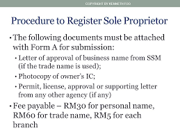 Copy of certification of company/business registration from ssm or • section 15 in addition to employer registration, you will be registered/will need to register as an user to facilitate you to pay contributions online. Setting Up A Business In Malaysia Ppt Download