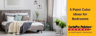 5 Paint Colors Ideas For Bedrooms