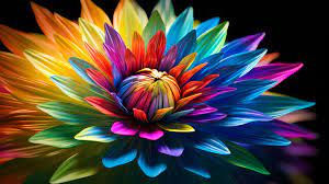 rainbow flower images browse 270