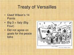 ppt treaty of versailles powerpoint