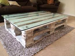 Recycled Pallet Coffee Table With A