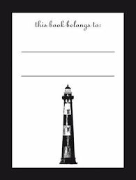 Bookplates Lighthouse By New Holland Publishers