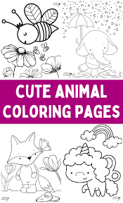 Cute Coloring Pages For Kids To Print