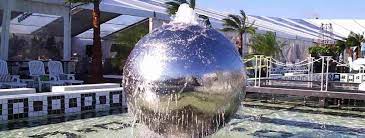 Stainless Steel Spheres Water Features