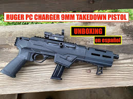 ruger pc charger 9mm takedown pistol