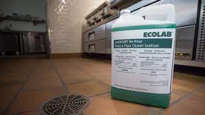 floor cleaner sanitizer ecolab