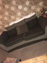 dfs animal print 3 and 2 seater sofa