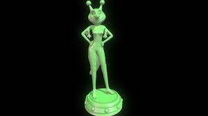 Porsha Crystal Alien Suit - Sing 2 - Buy Royalty Free 3D model by SillyToys  (@sillytoys) [5d53b0f]