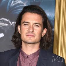 Try to mess your hair up a bit, ruffling it up for that messy and windswept appearance! Orlando Bloom Long Curly Shoulder Length Hairstyle Man For Himself