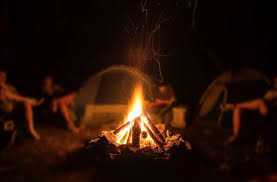First, lay down your tinder in the center of the fire pit. Ultimate Guide To Building A Campfire How To Build A Campfire Koa Camping Blog