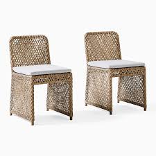 coastal outdoor dining chairs set of 2
