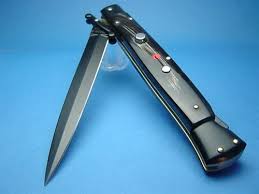 I once came around a thrilling novel; Pin By Bill Woodward On Security Products Switchblade Knife Stiletto Knife Automatic Knives