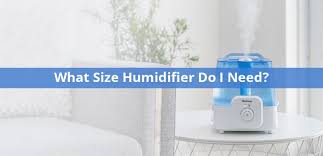 what size humidifier do i need for