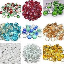 Decorative Glass Pebbles Stones Beads