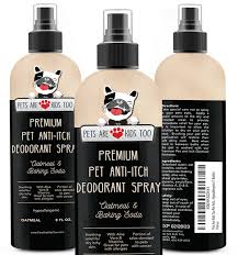 premium pet anti itch deodorant spray