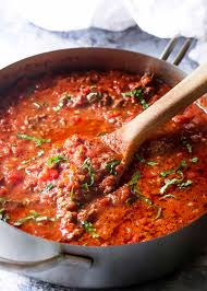quick italian meat sauce just a