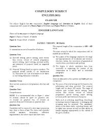 isc english syllabus 2024 pdf cisce