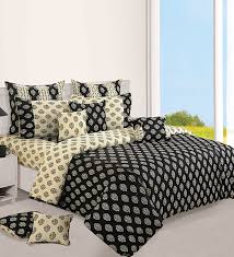 indian ethnic cotton bed sheet