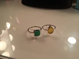 stackable gemstone rings lisa eldridge