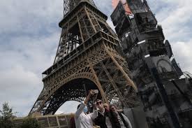 It has been the highest. France Tourism Disneyland Eiffel Tower Top Floor Reopen