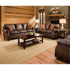 Living Room Decor Brown Couch Brown
