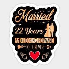 22nd wedding anniversary