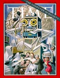 TIME Magazine Cover: Computer in Society - Apr. 2, 1965 | Time magazine,  Magazine cover, Posters art prints