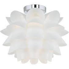 Spangle your ceiling with mini pendant lights for starlit ambiance. Possini Euro Design Modern Ceiling Light Flush Mount Fixture White Flower 15 3 4 For Bedroom Kitchen Target